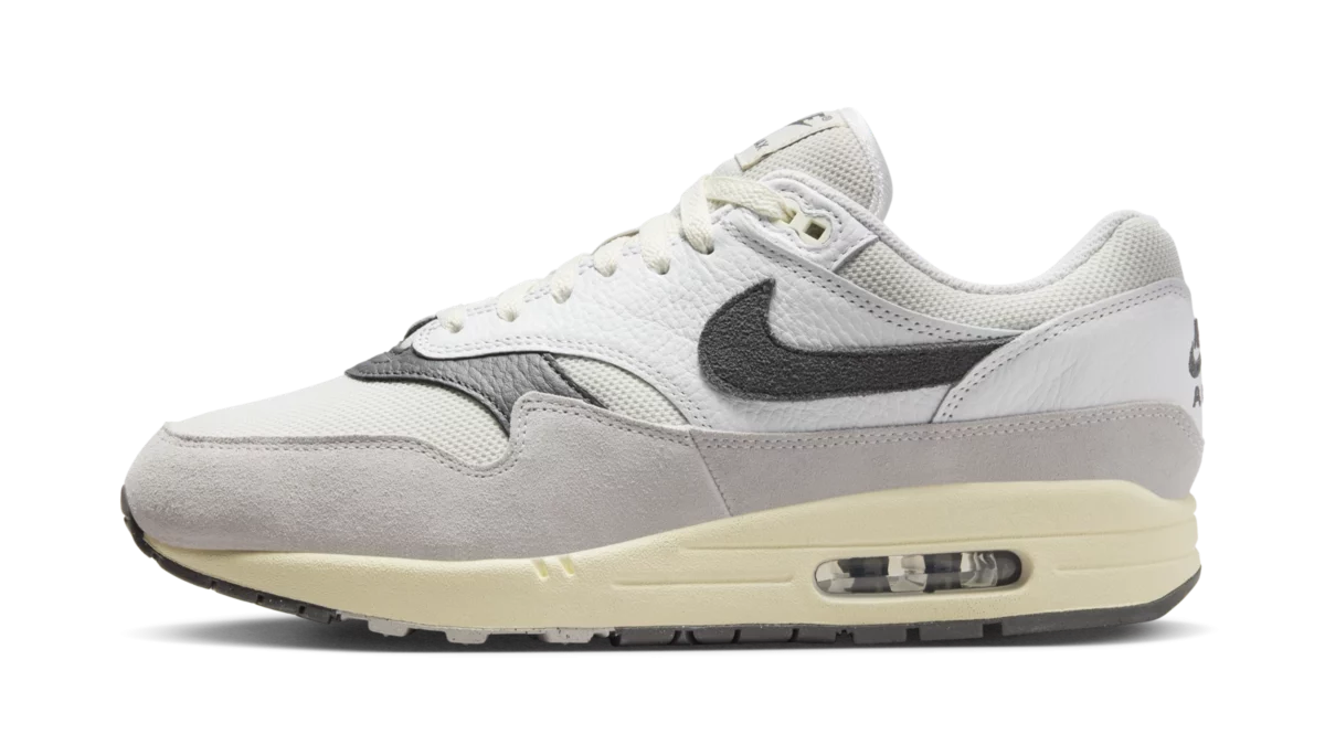 Nike Air Max 1 Light Bone Iron Grey (Greyscale)