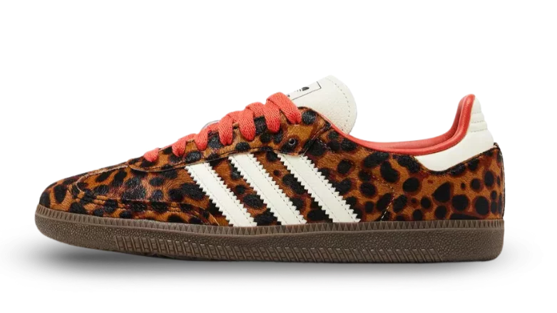 Adidas Samba OG Preloved Red Leopard