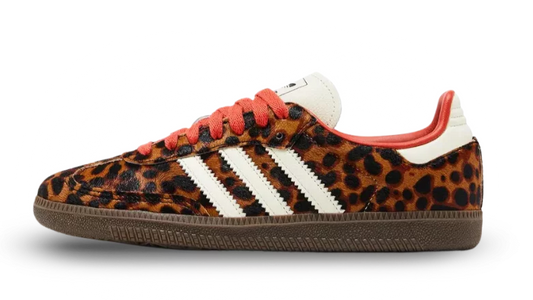 Adidas Samba OG Preloved Red Leopard