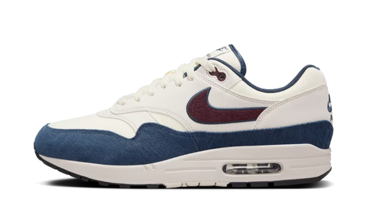 Nike Air Max 1 Coconut Milk Burgundy Crush Navy