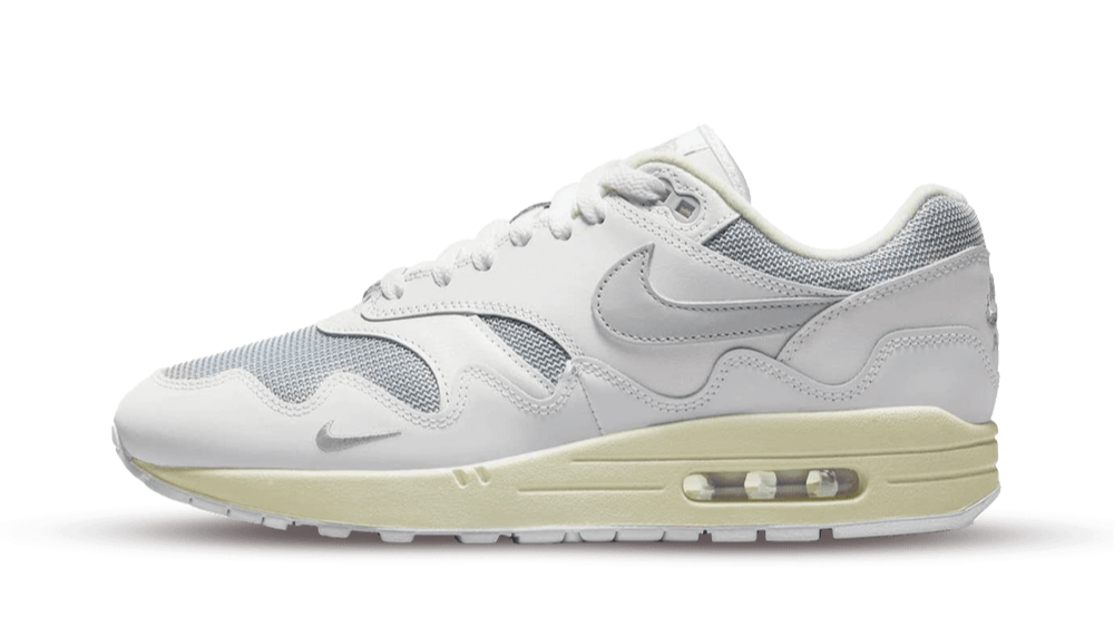 Nike Air Max 1 Patta Waves White Silver