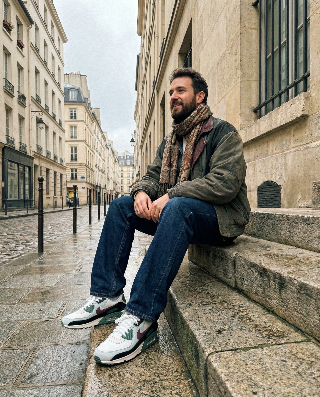 Nike Air Max 90 Burgundy Crush Vintage Green