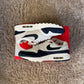 (2e KANS): Nike Air Max 1 LX Obsidian Light Orewood Brown - 42