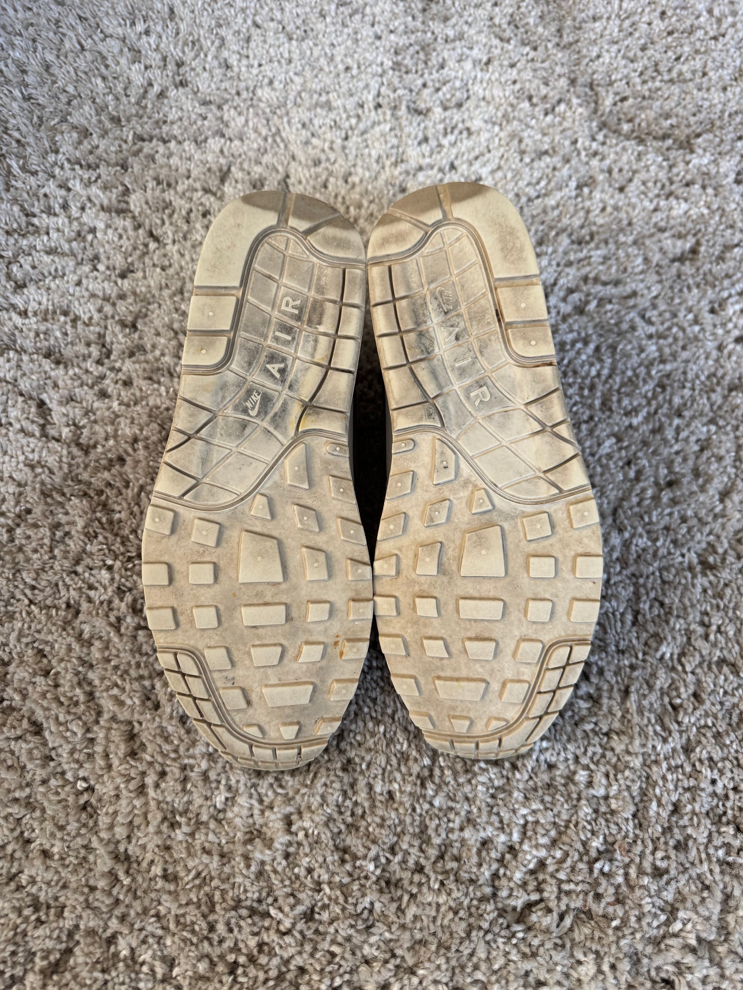 (2e KANS): Nike Air Max 1 Sail Ironstone - 42.5