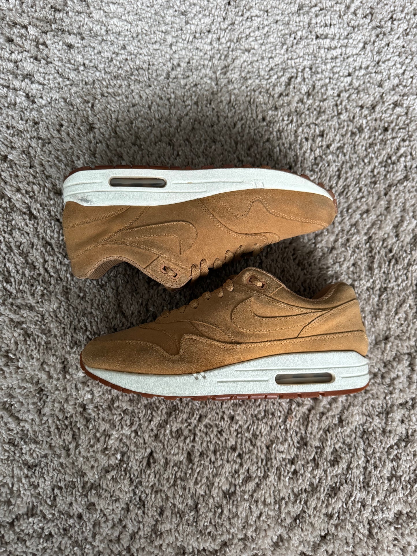 (2e KANS): Nike Air Max 1 Wheat (2018) - 42