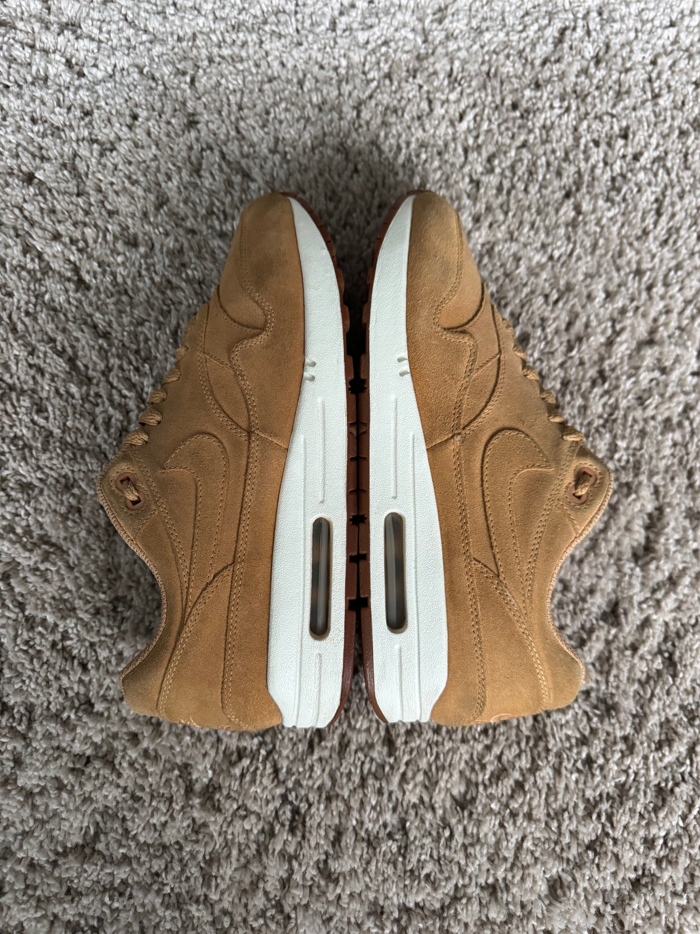 (2e KANS): Nike Air Max 1 Wheat (2018) - 42