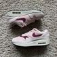 (2e KANS): Nike Air Max 1 Barely Rose True Berry  - 39