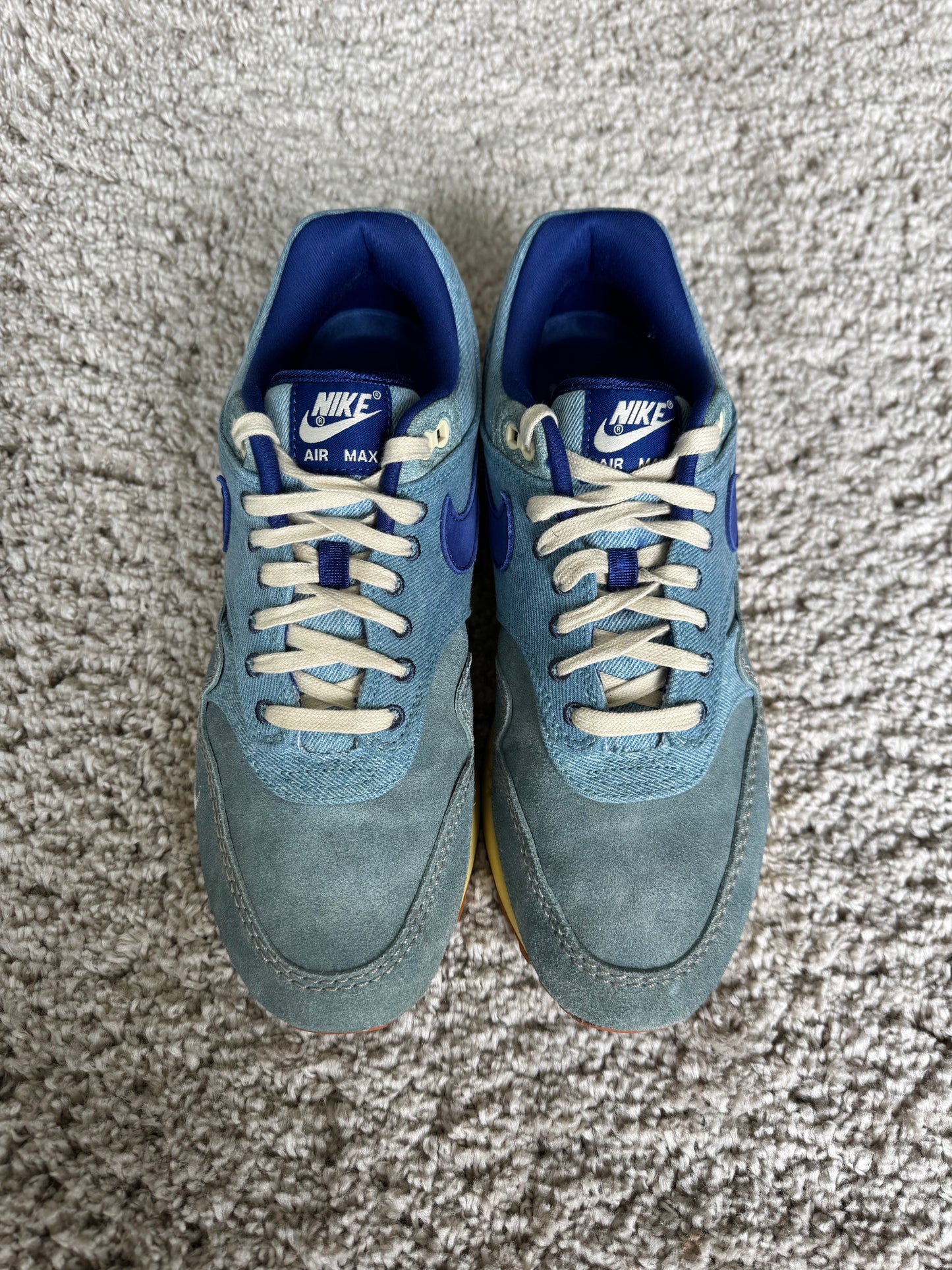 (2e KANS): Nike Air Max 1 PRM Dirty Denim - 43