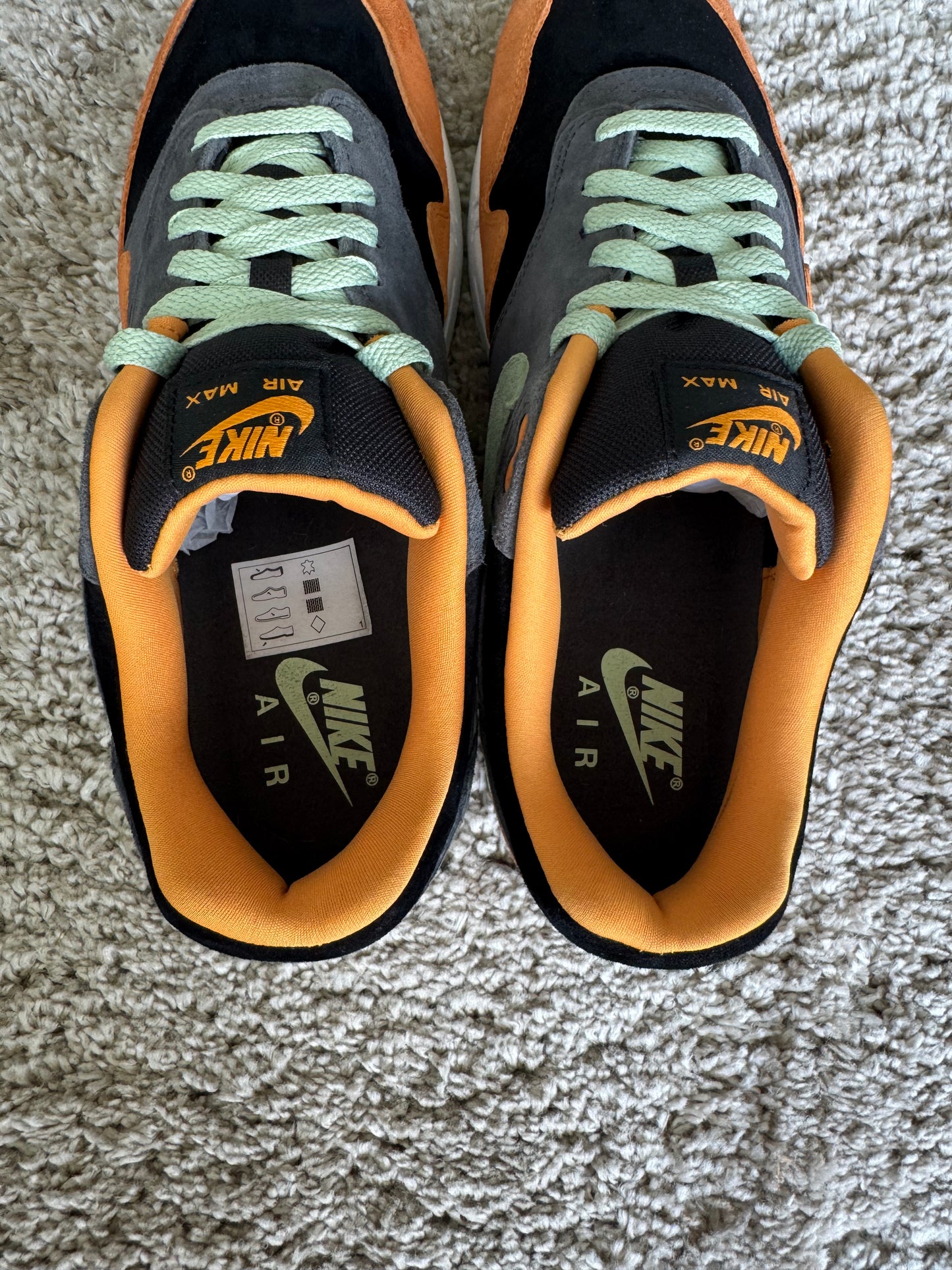 (2e KANS): Nike Air Max 1 PRM Duck Honey Dew - 46