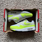 (2e KANS): Nike Air Max 1 '87 Volt Suede - 38.5