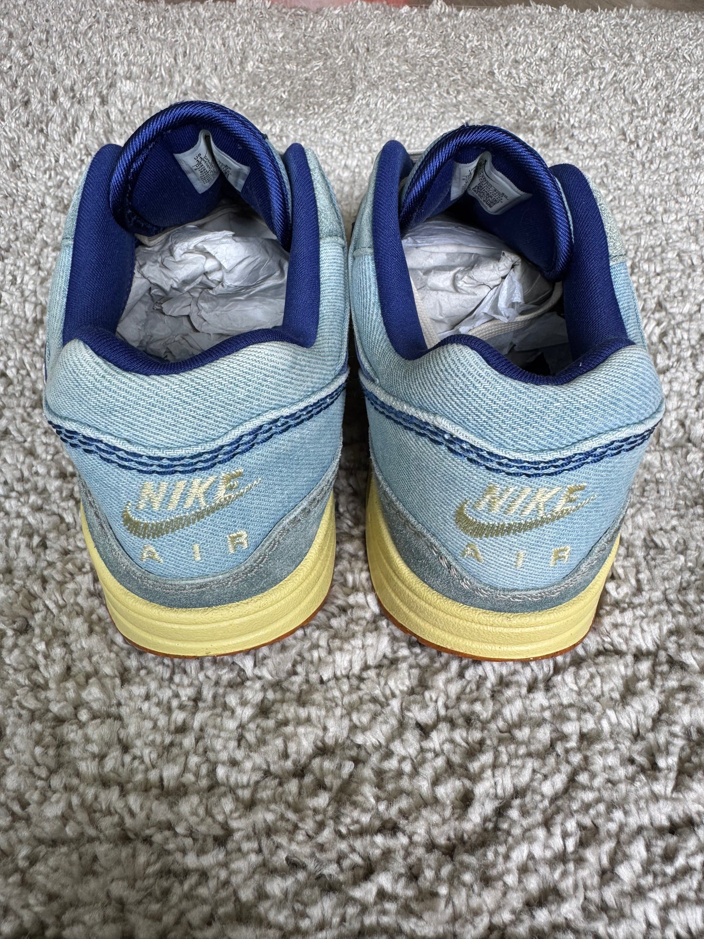 (2e KANS): Nike Air Max 1 PRM Dirty Denim - 45