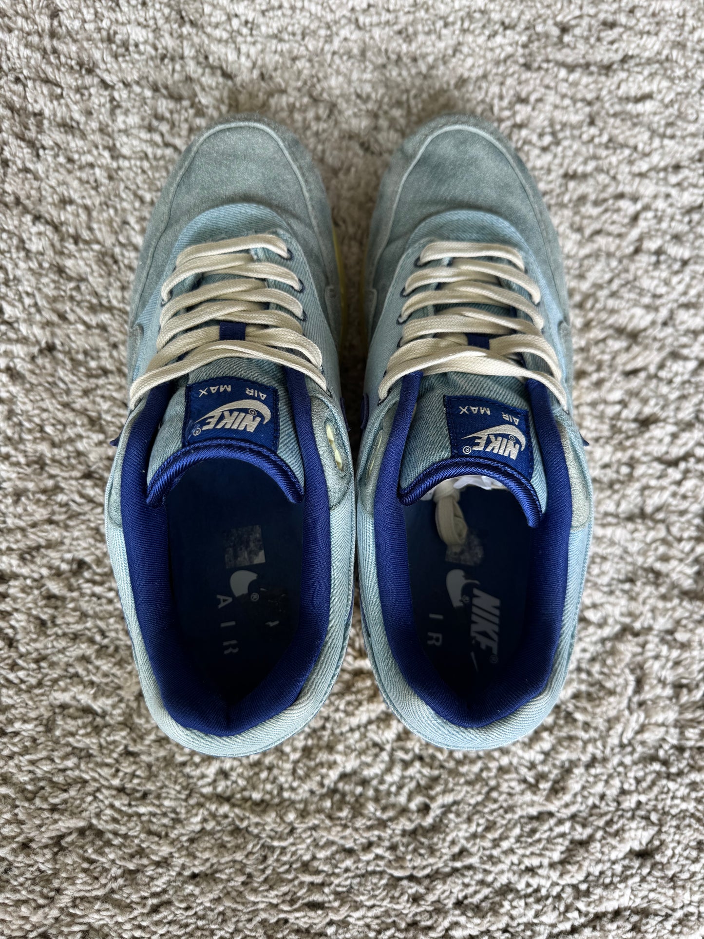 (2e KANS): Nike Air Max 1 PRM Dirty Denim - 45