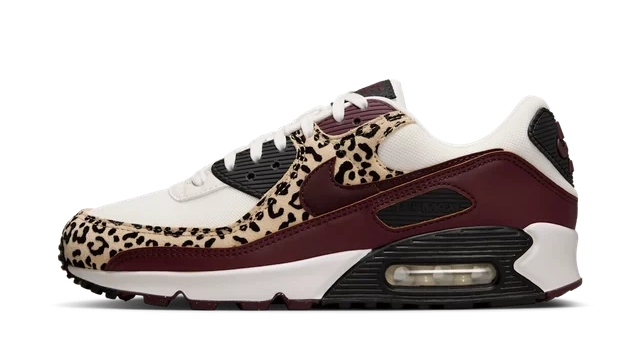 Nike Air Max 90 Leopard Burgundy