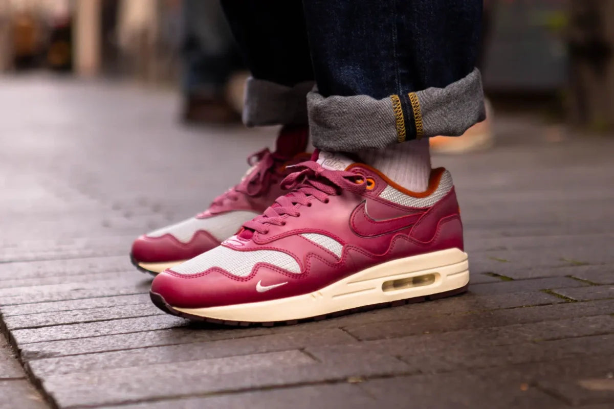 Nike Air Max 1 Patta Waves Rush Maroon