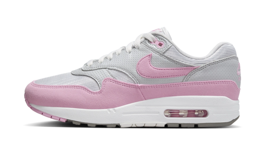 Nike Air Max 1 '87 Metallic Platinum Pink Rise