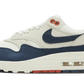 (2e KANS): Nike Air Max 1 LX Obsidian Light Orewood Brown - 40.5