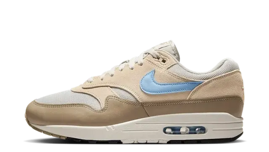 (2e KANS): Nike Air Max 1 Essential Light Bone/Psychic Blue - 42