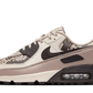(2e KANS): Nike Air Max 90 SE Tan Snakeskin - 38.5