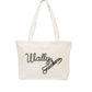 Wallysneakers canvas tote bag